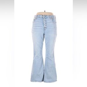 American Eagle Super High Rise Flare Jeans